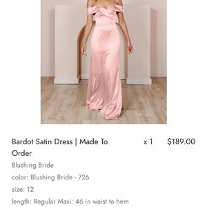 BRAND NEW… still in box… I needed a different size for my sisters wedding…